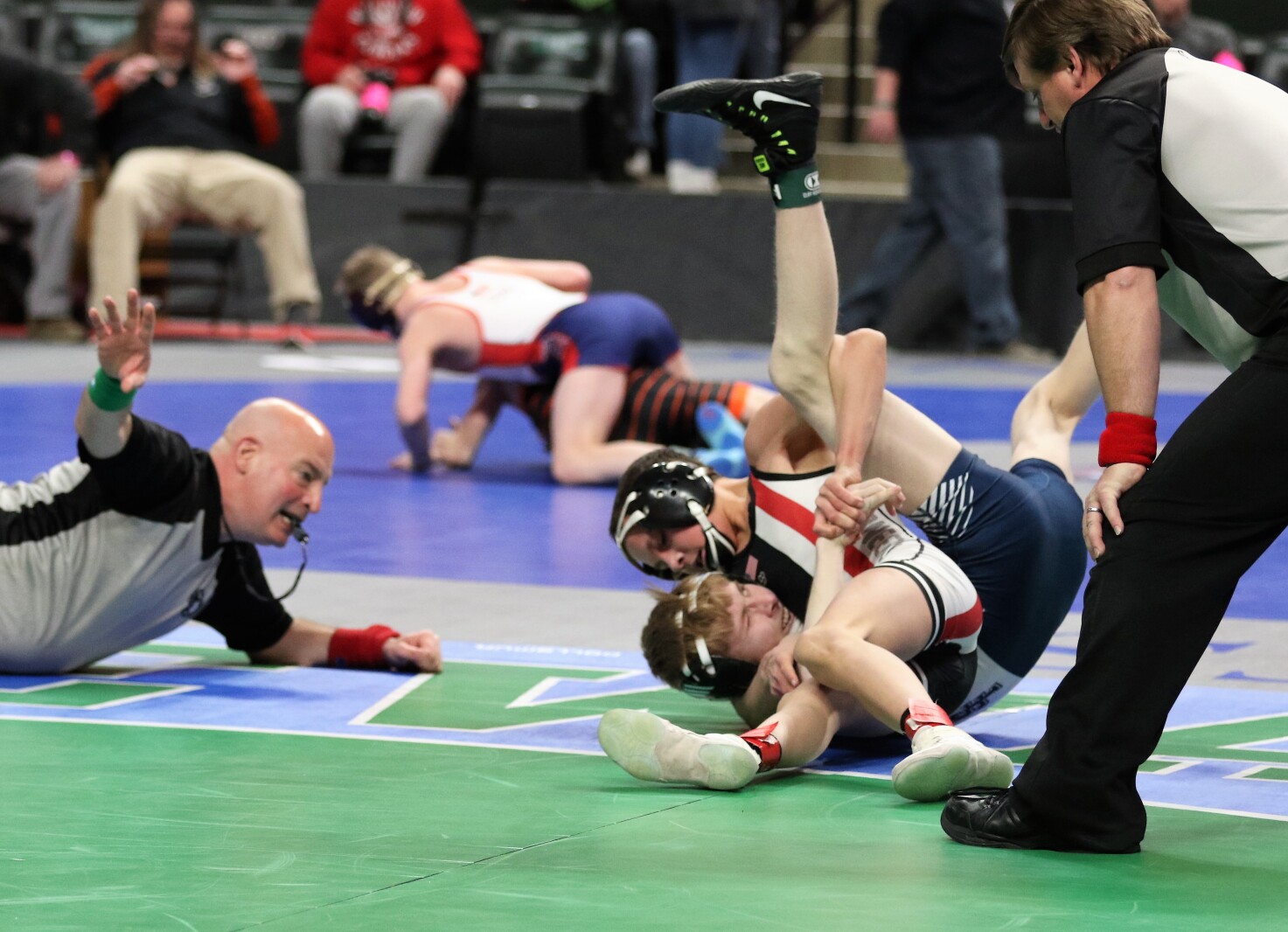 Wrestling Tournament at Xcel Energy Center.
