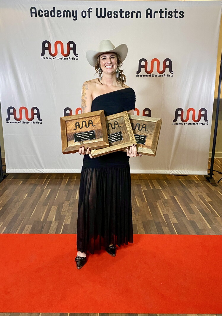 Jessie Veeder earns 3 awards from Academy of Western Artists