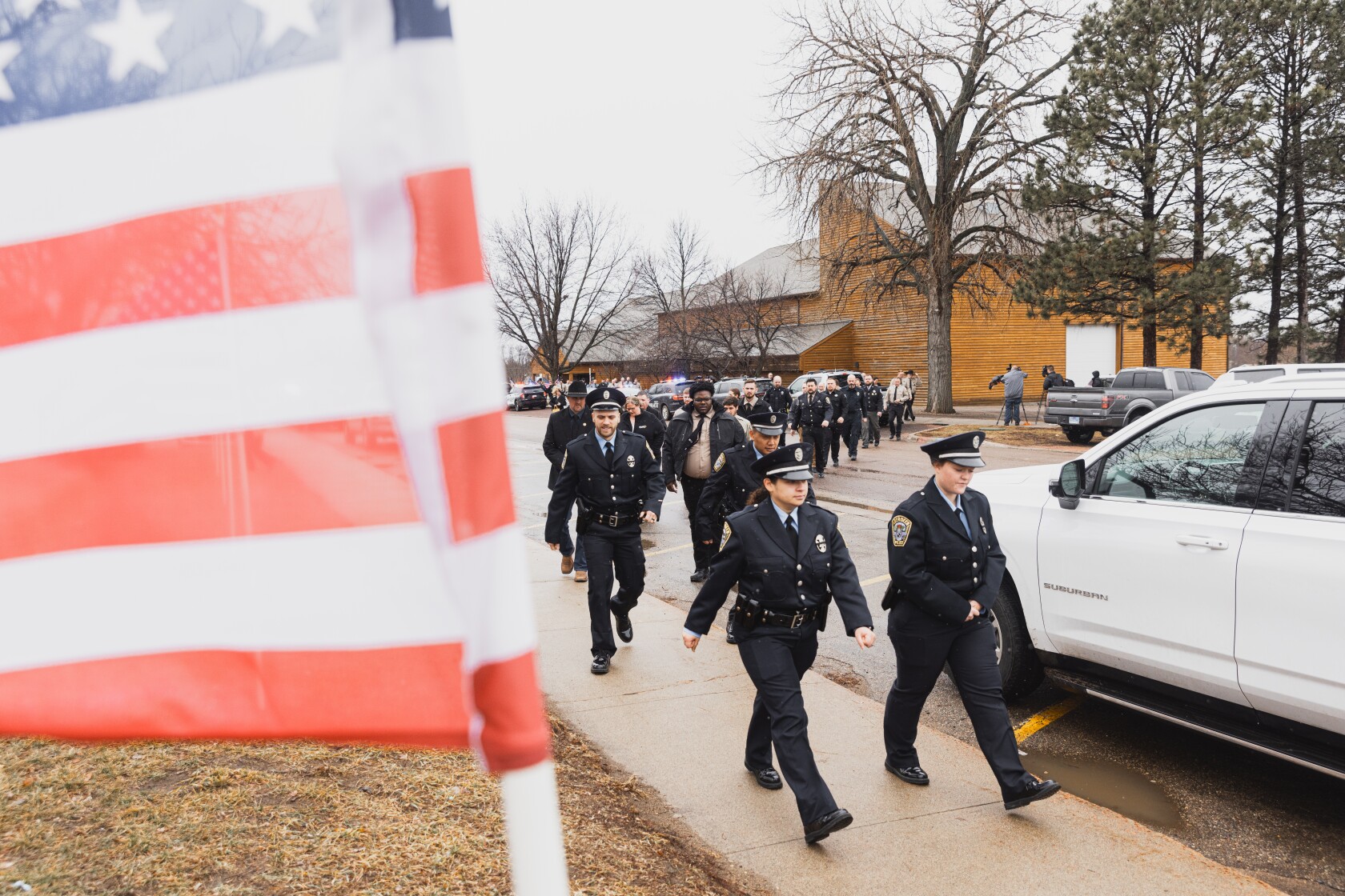 PHOTOS: Officers pay respects to Moody County deputy sheriff Ken Prorok ...