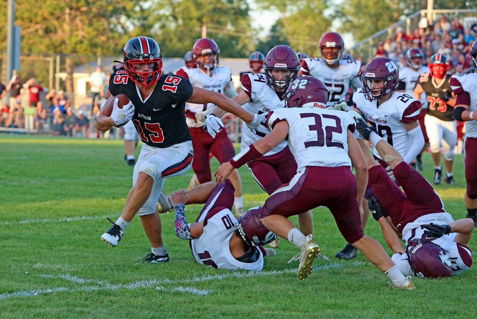 Aitkin football against Crosby-Ironton on Thursday, Sept. 1, 2022, at Aitkin.
