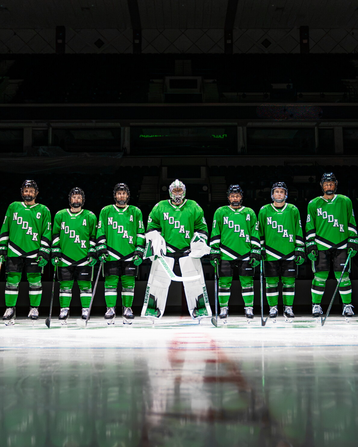 UND unveils jerseys for U.S. Hockey Hall of Fame Game