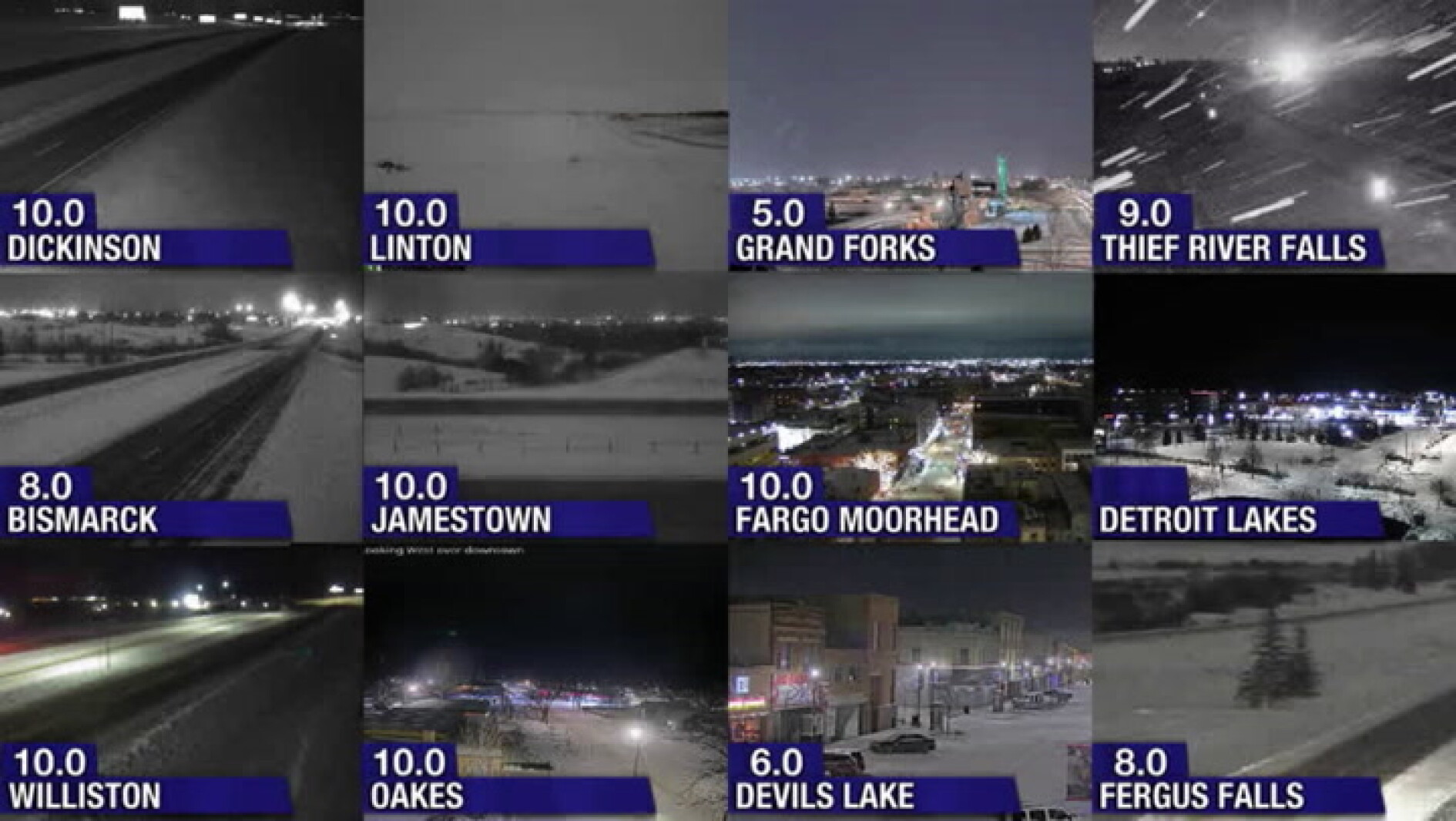 Tracking a few stray flurries tonight and colder temperatures next week ...
