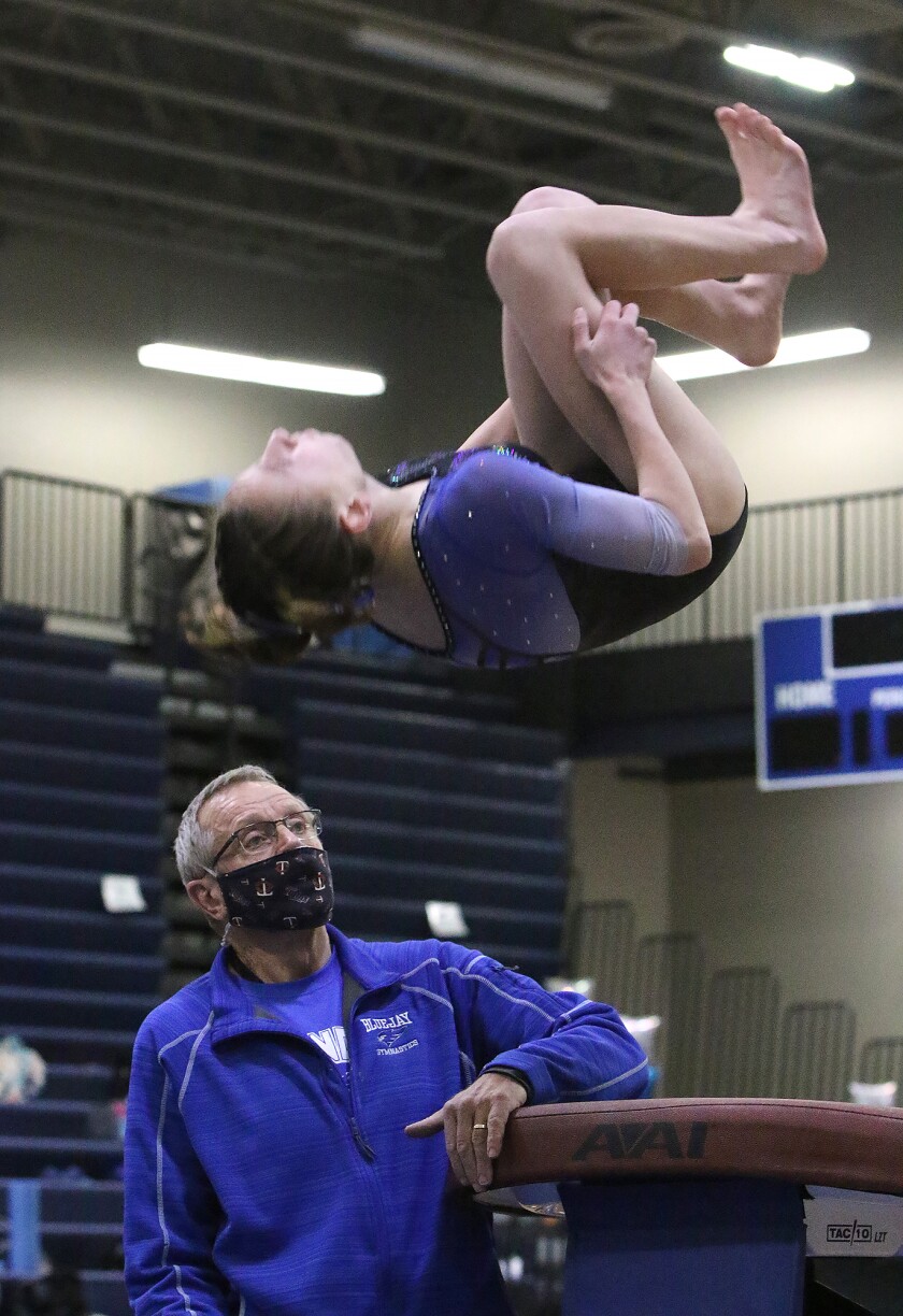 Tews gymnastic coach retiring 022621