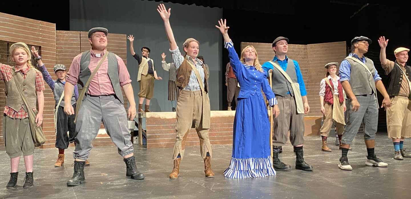 Jamestown High School Theater Class To Present Newsies The Broadway Musical Jamestown Sun News Weather Sports From Jamestown North Dakota