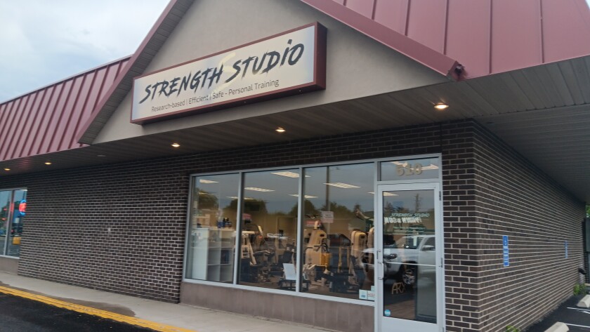 Strength Studio is currently located at 510 Washington Street in Brainerd, pictured Thursday, July 10, 2025. The business plans on moving to a larger building soon.