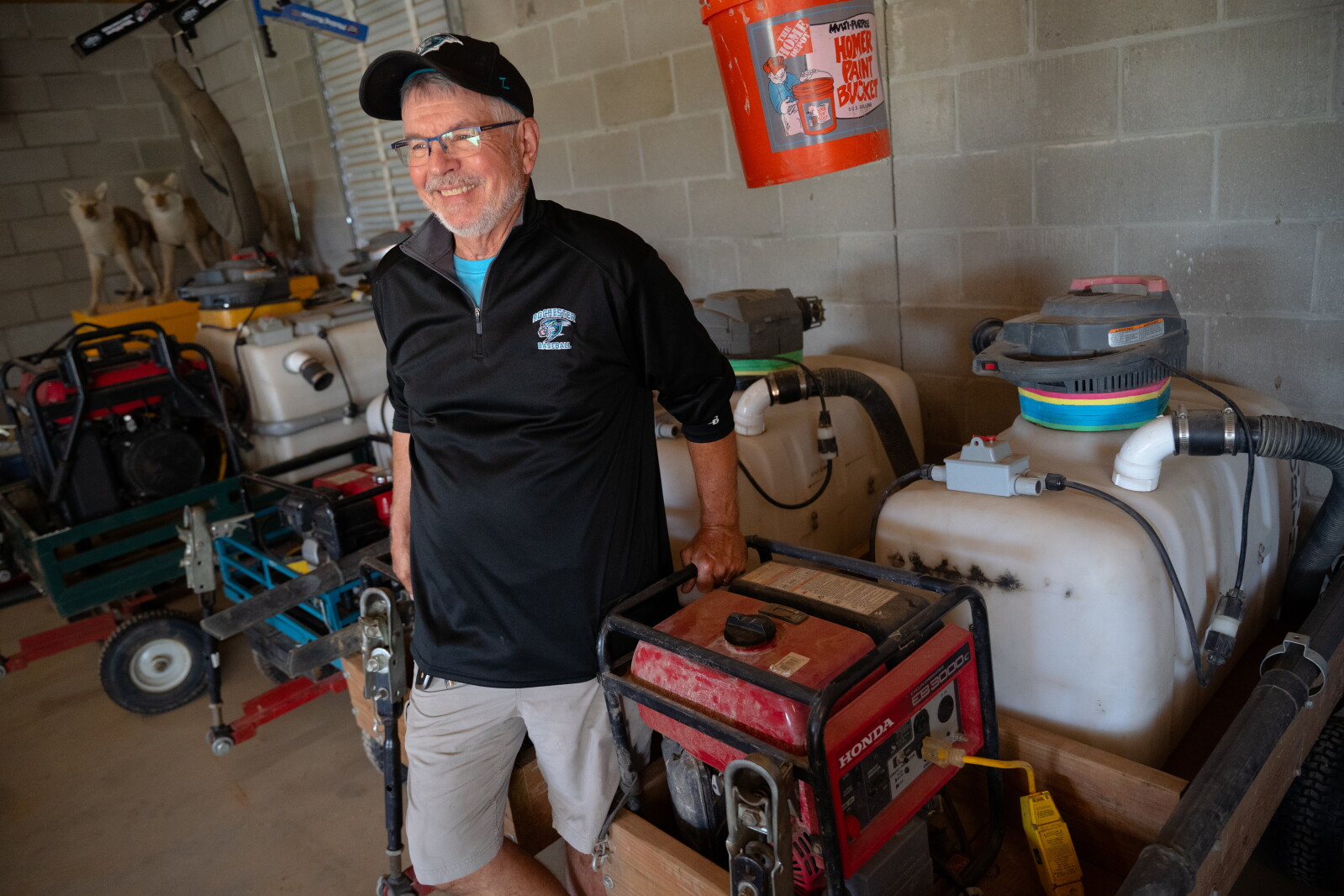 Gozola Gozola Sr. has passion for keeping youth baseball fields in perfect ...