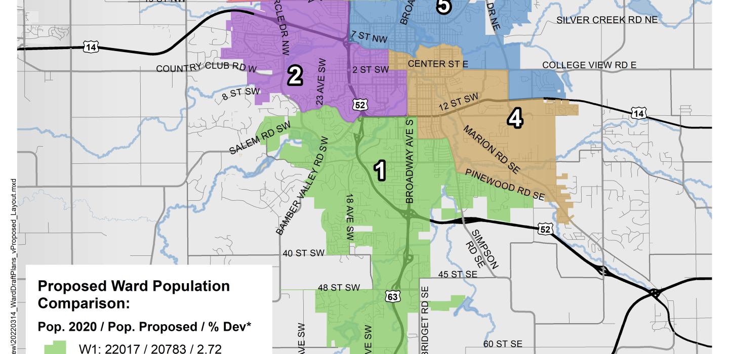 Redrawn Rochester City Council Wards Set For Monday Vote Post redrawn-rochester-city-council-wards-set-for-monday-vote-post