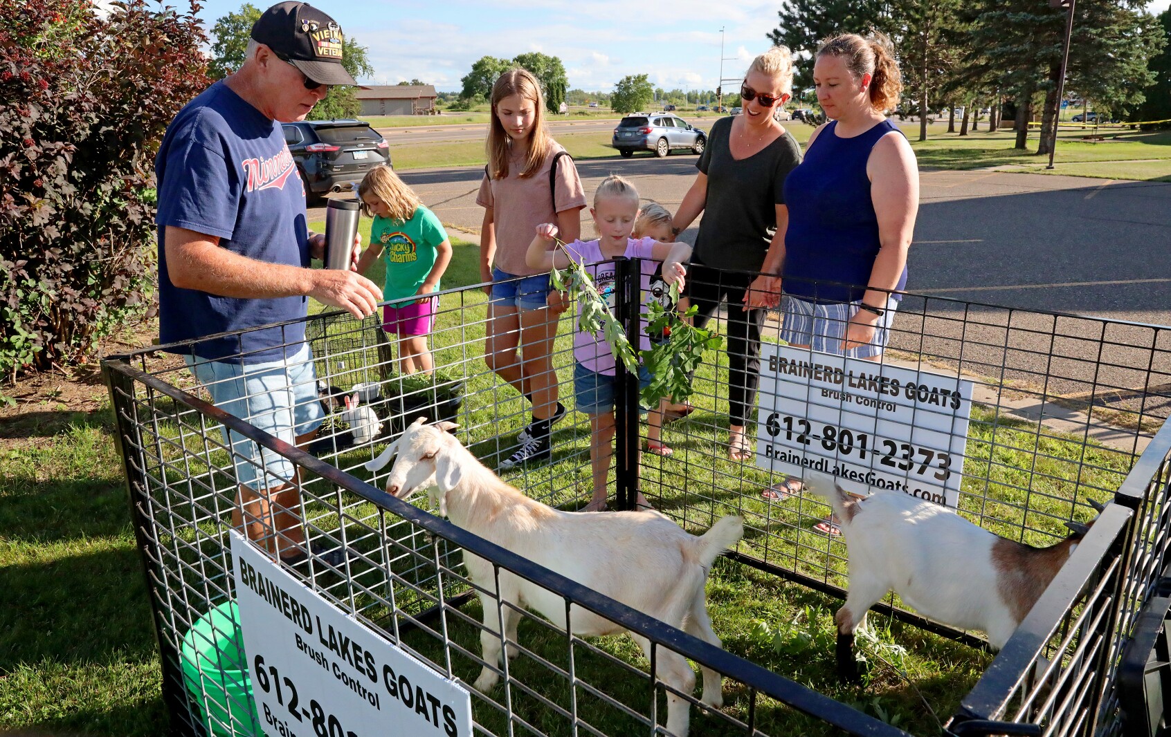 Goats at Bethlehem Evangelical Lutheran Church
