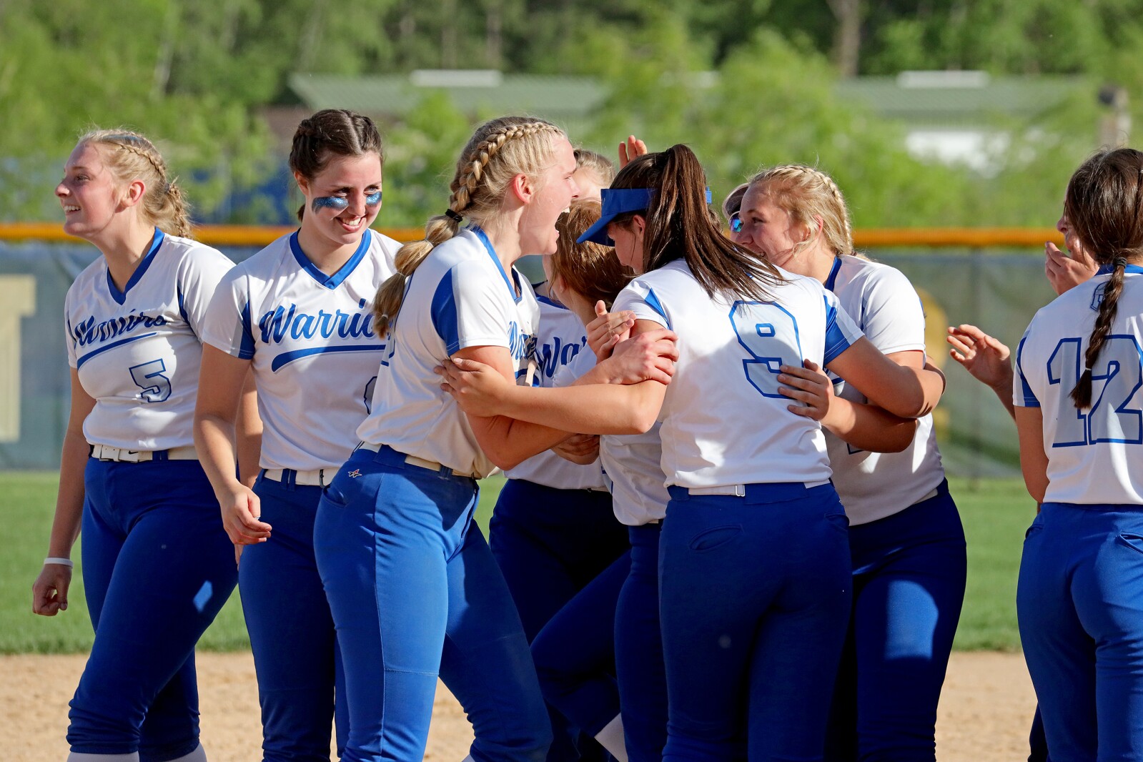 Brainerd softball against St. Michael-Albertville during the Section 8-4A final Thursday, June 2, 2022, at Brainerd.