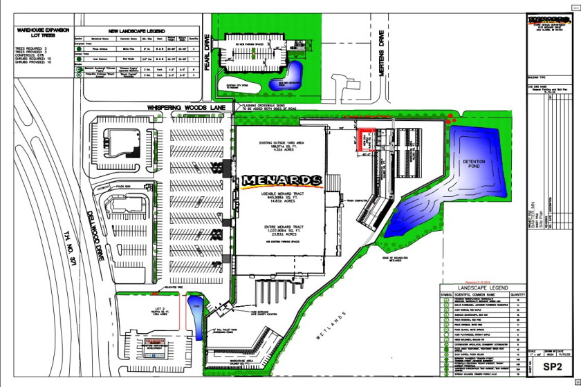Menards Layout Biz Buzz: Menards looks to expand lumber yard, mystery business could ...
