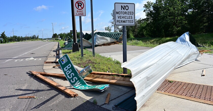 Storm photos from Brainerd