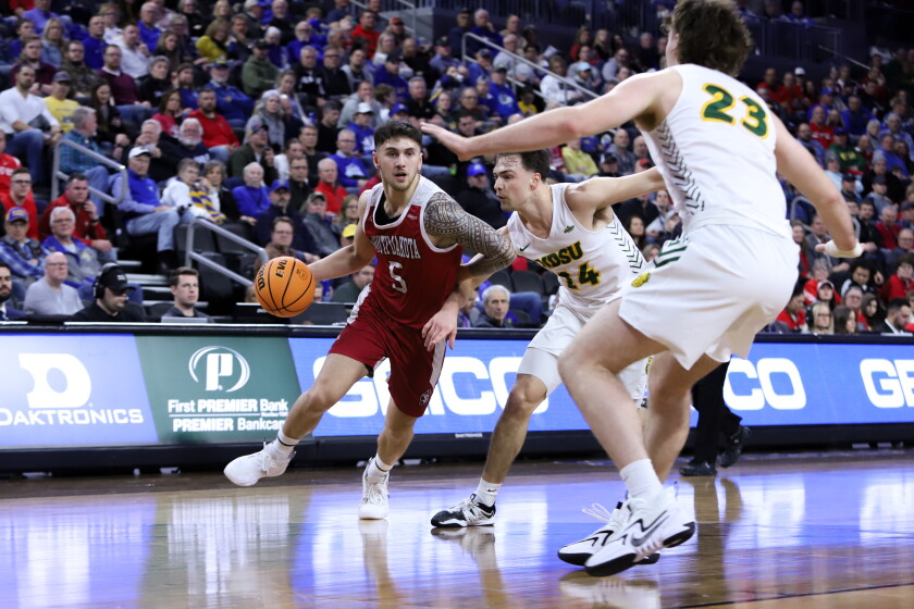PHOTOS Scenes from dramatic Bison victory in Summit League men's