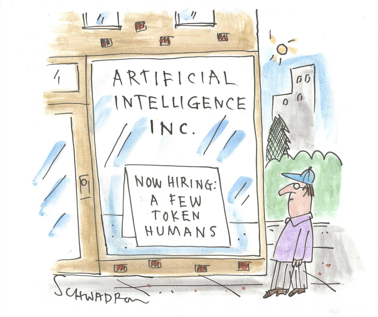 Point/Counterpoint: Relax, history suggests AI won't take away our jobs ...