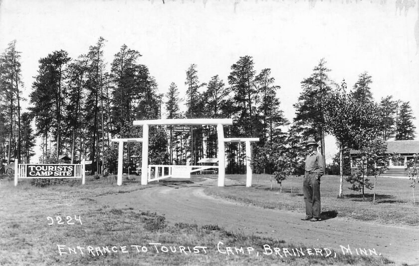 Lyman P. White Memorial Park postcard-1920-1945