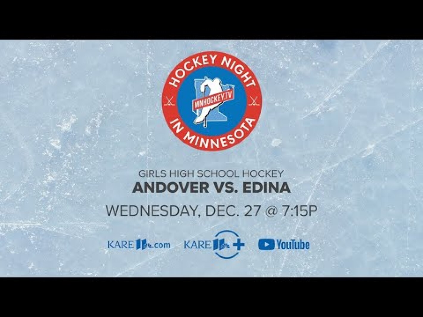 WATCH Hockey Night in Minnesota Andover vs. Edina The Rink Live