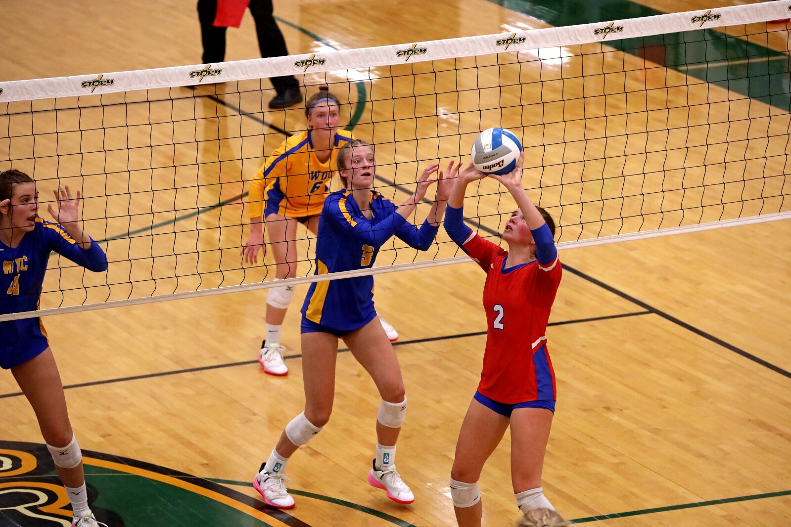 Pequot Lakes vs Wadena-Deer Creek Volleyball on Thursday, Nov. 3, 2022, in Sauk Rapids.