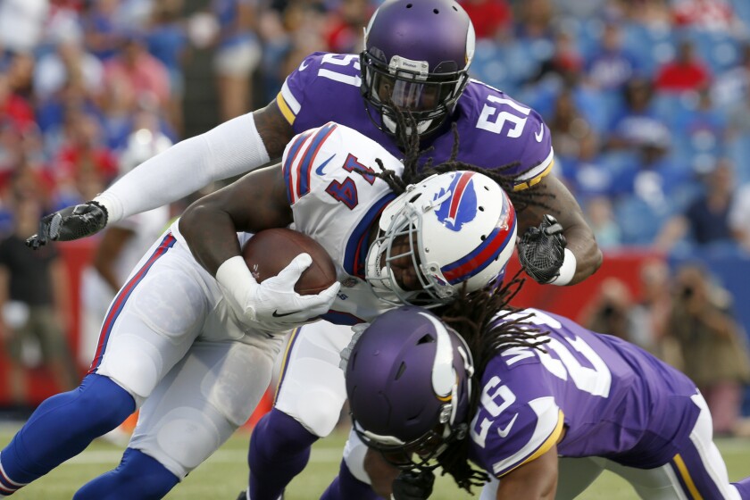 Starting lineup 'a top priority' for Vikings LB Edmond Robinson