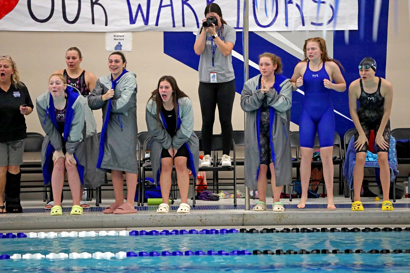 Section 8-2A Girls Swimming and Diving finals Saturday, Nov. 12, 2022, at Brainerd High School.