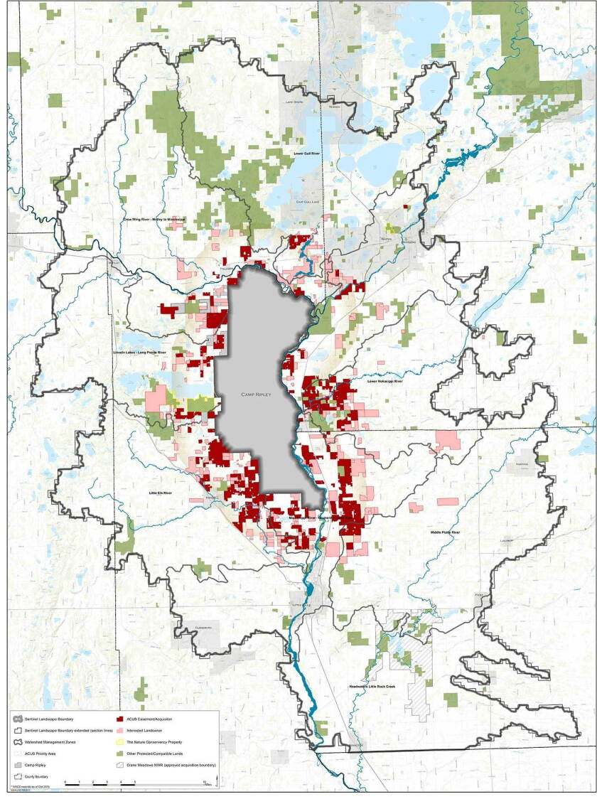 Sentinel Landscape preserves land and defense mission: Thursday program ...