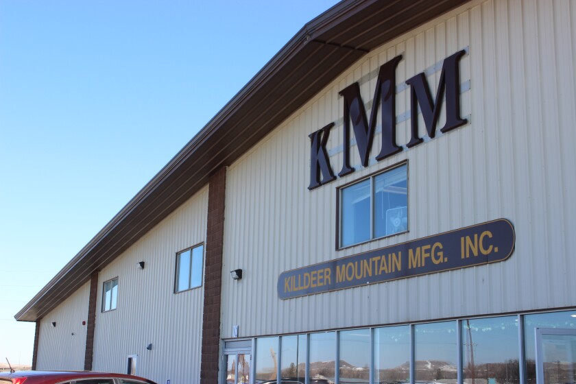 Killdeer Mountain Manufacturing's Dickinson facility is completing a 32,000 square foot factory. Expansion is planned this year to meet growing commercial and military aerospace demands. (Brandon L. Summers/Dickinson Press)