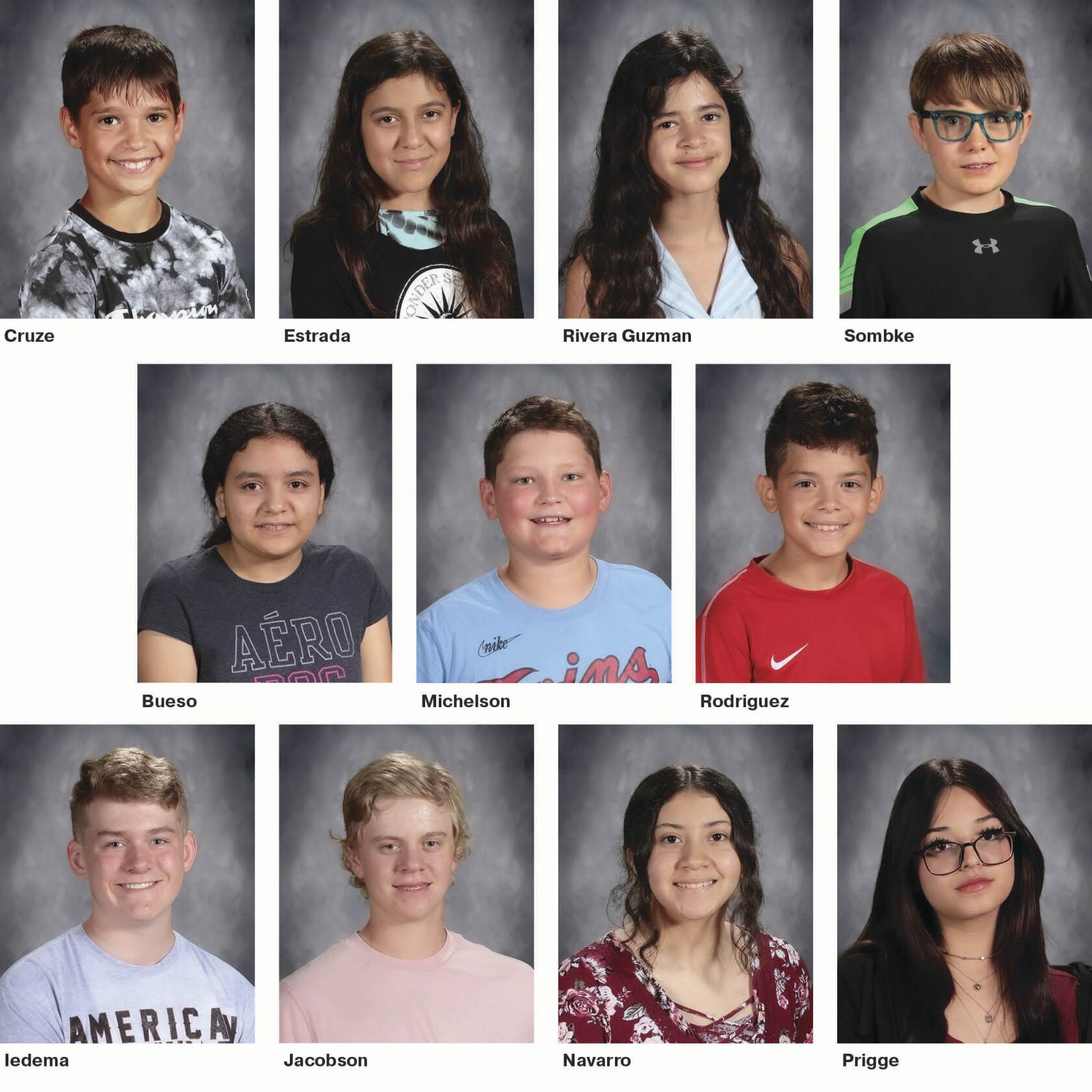 Willmar Middle School names February 2023 students of the month - West ...