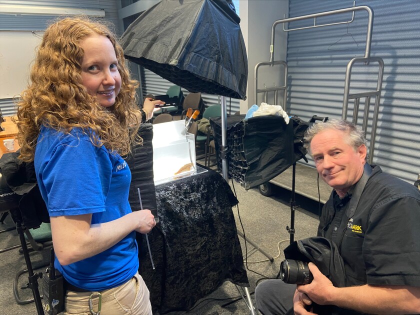 Joel Sartore at Great Lakes Aquarium No. 2
