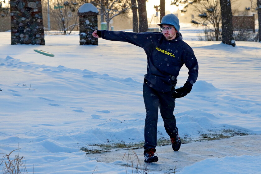 Chowderthrows Disc Golf Disc golf amongst the snow - Brainerd Dispatch | News, weather, sports ...