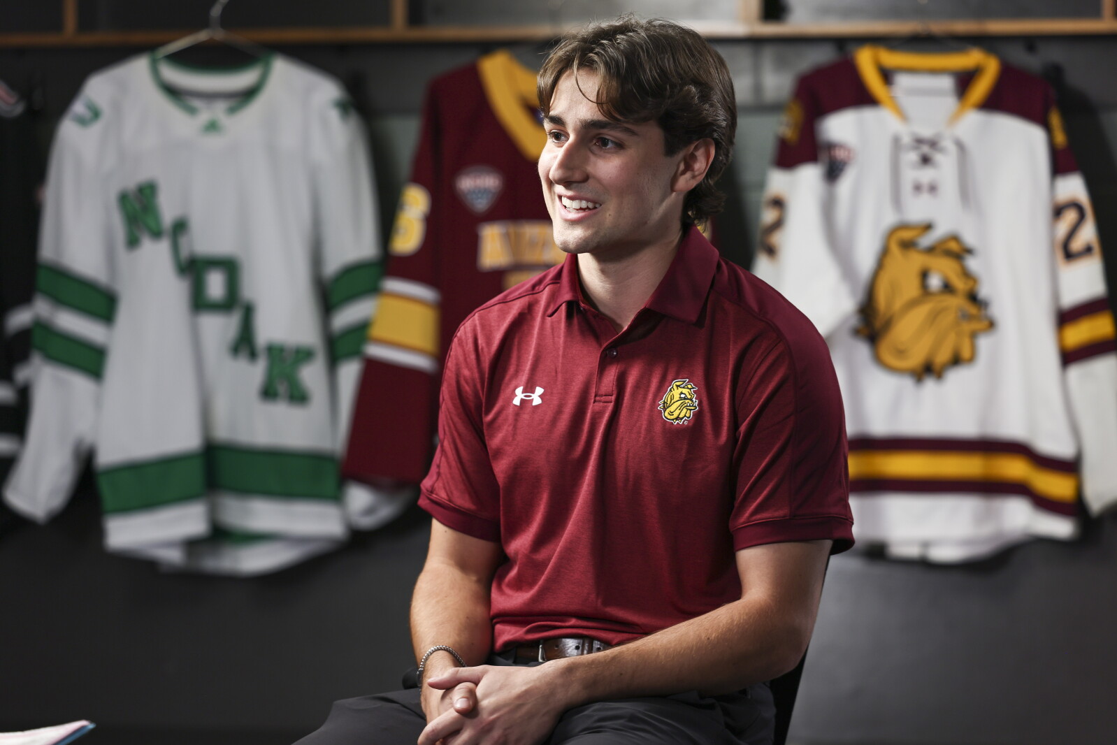 Domocic James Rafferty Former UMD captain Dominic James signs with Tampa Bay - Duluth News ...