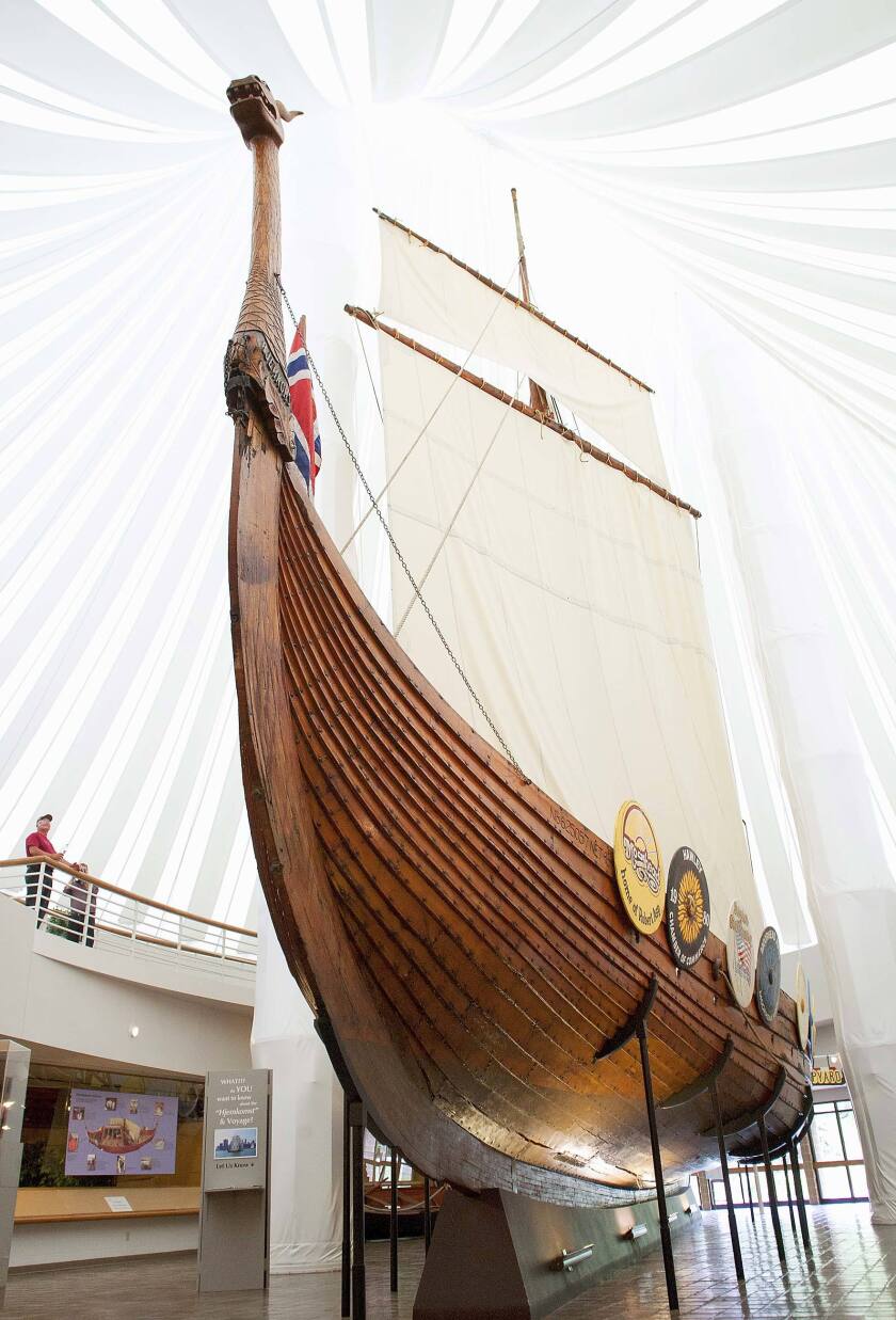 Hjemkomst Viking ship replica
