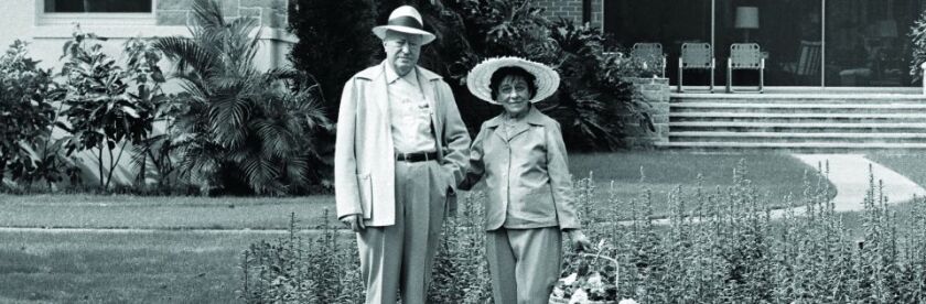 This undated photograph shows Archibald and Edith Bush. In 1953, they acquired $200 million worth of 3M stock accumulated during his career and created the Bush Foundation.