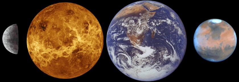 Mercury compared