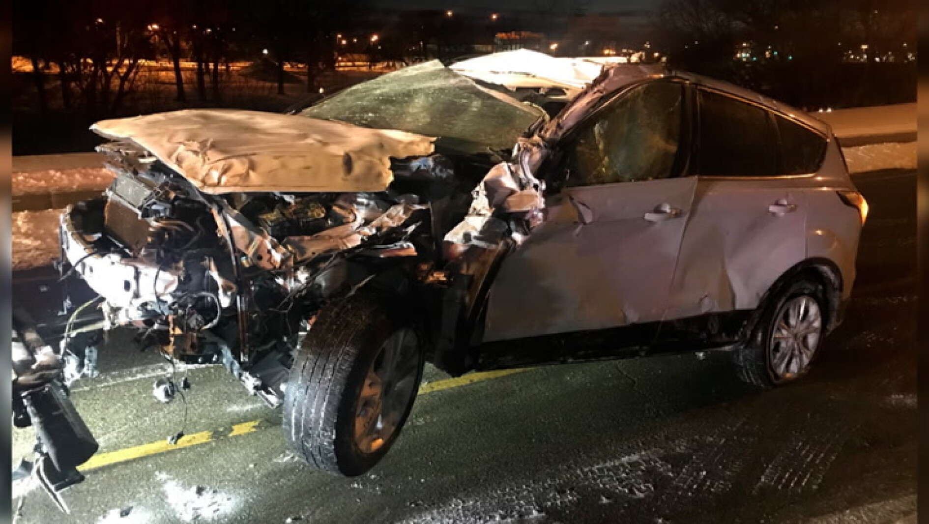 Driver hospitalized after early morning police chase ends in crash ...