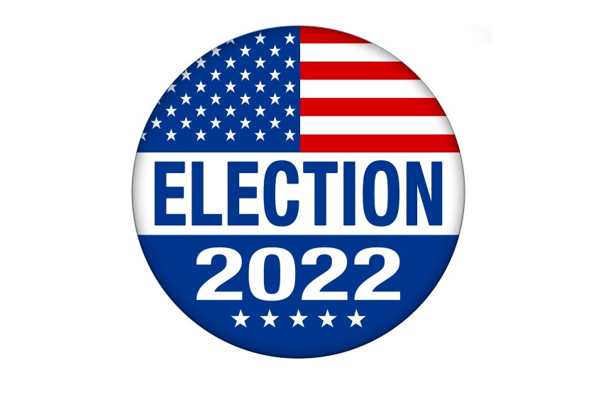 2022 Election campaign button