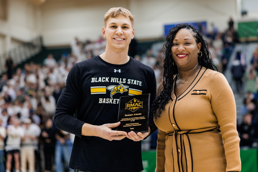 Blake Confer Catching up with former area athletes: BHSU's Volmer earns second ...