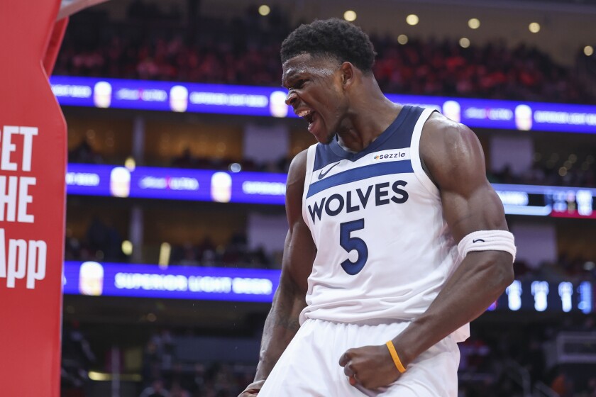 NBA: Minnesota Timberwolves at Houston Rockets