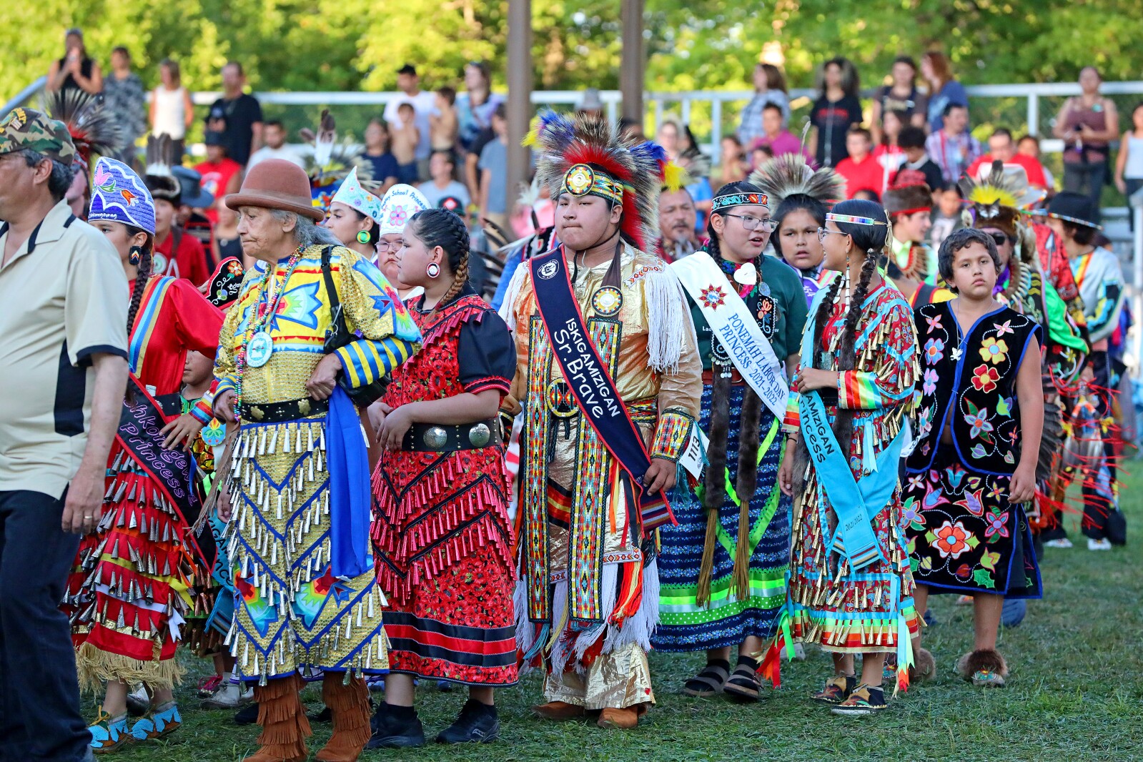 The Mille Lacs Band of Ojibwe hosts their 56th annual Traditional Powwow at Iskigamizigan Powwow Grounds near Onamia.