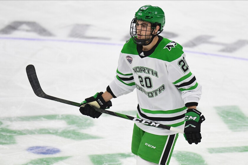 This time, UND's Josh Rieger is expecting the call - Grand Forks Herald ...