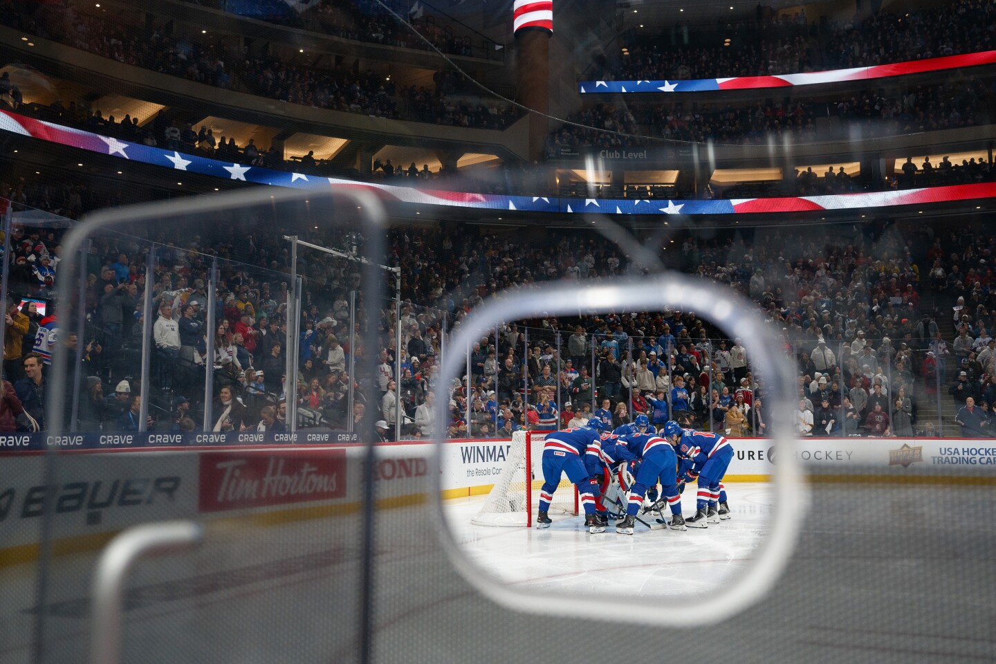 USA vs. Sweden World Junior Hockey