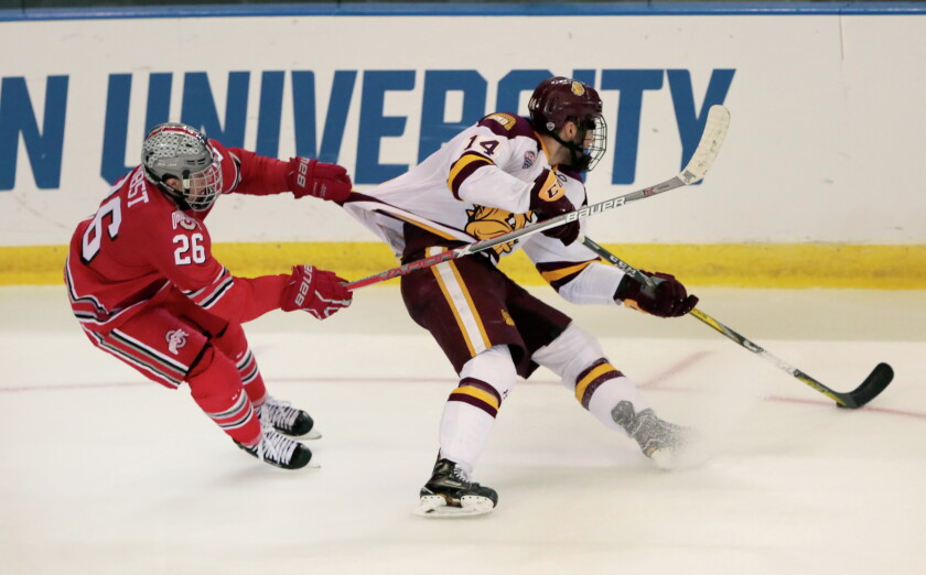 Willie Raskob Raskob's game-winner sends UMD into region final