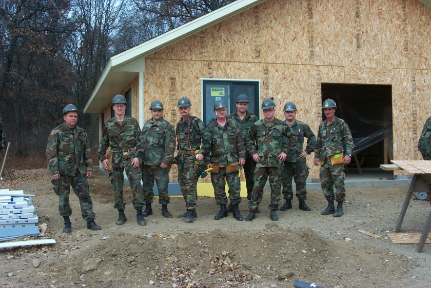 Camp Ripley: All hands on deck - Navy Reserve helps build Camp Ripley ...