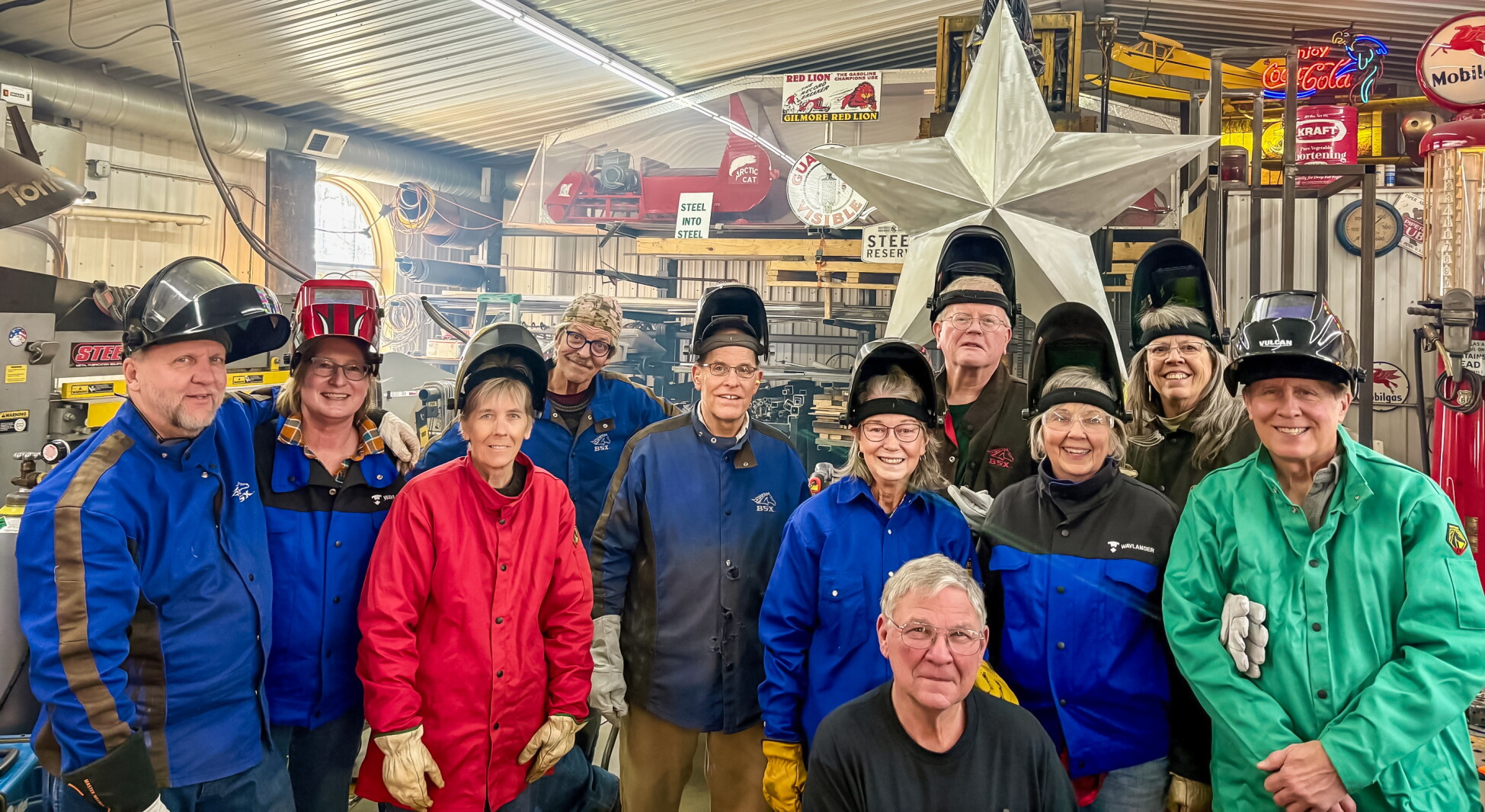 Welding class offers exclusive look behind Bemidji Sculpture Walk