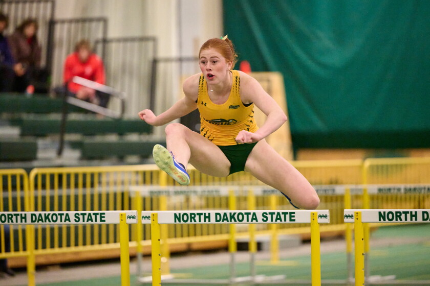 Deb Field Rochester Paige Halder is acclimating to the challenges of college track and ...