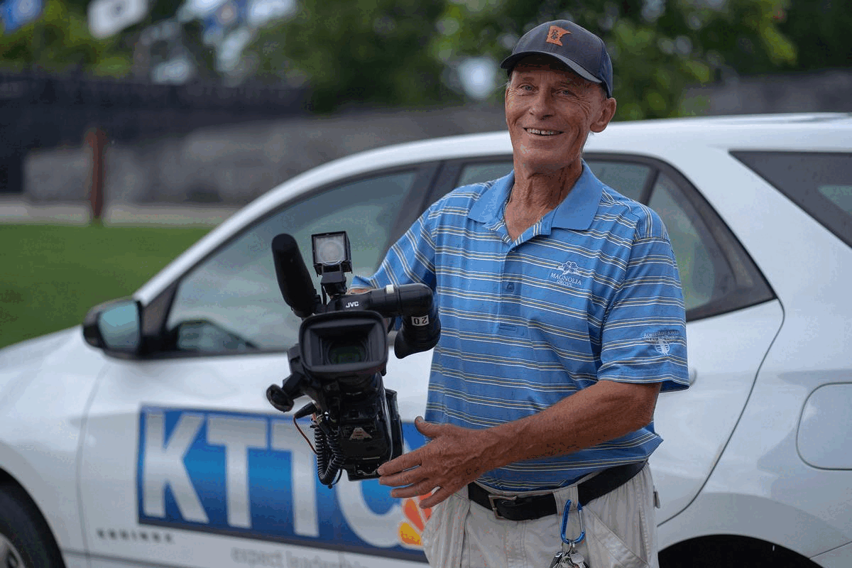 Longtime KTTC News Photographer Chuck Sibley
