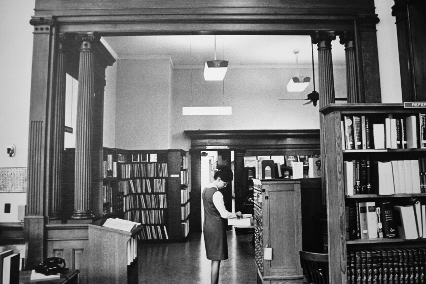 50 years on the books Longtime Fargo librarian reflects on career of