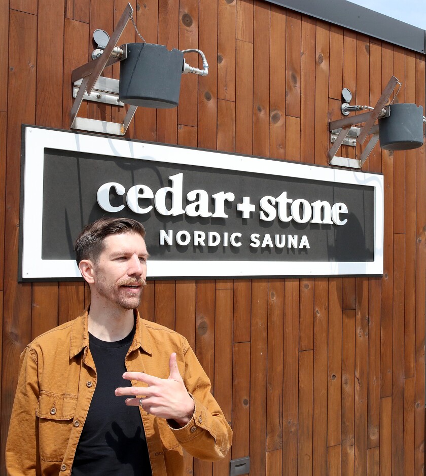 Owner talks about his business.