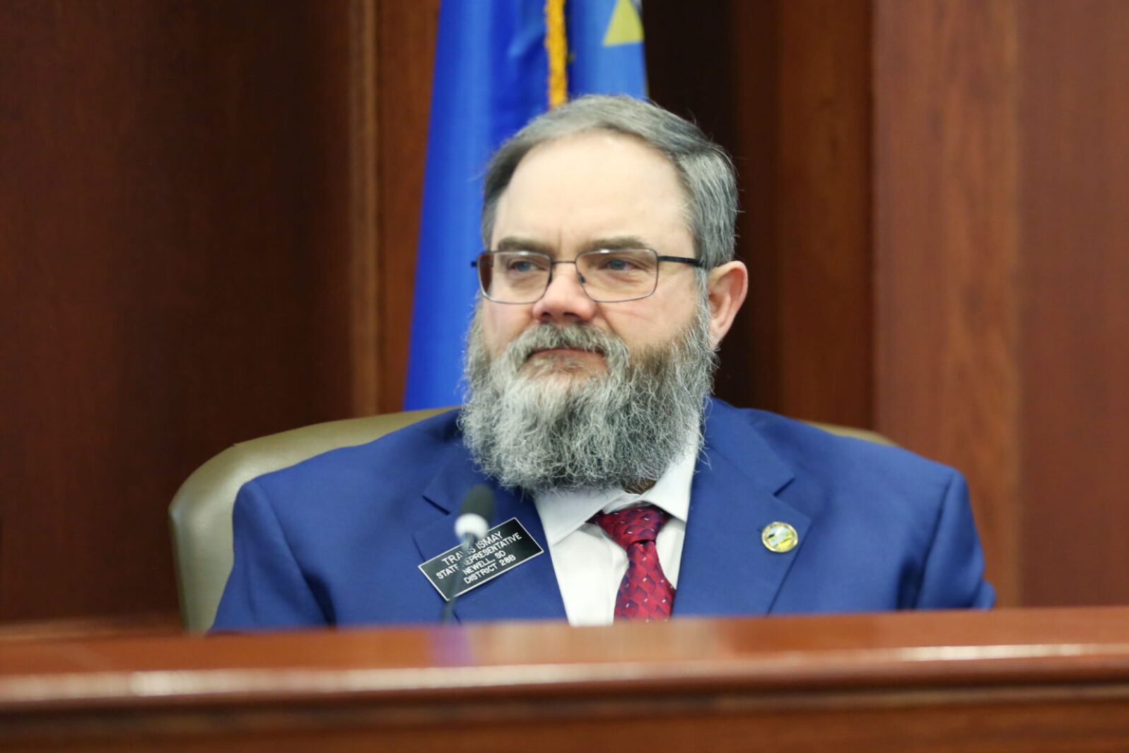 Matthew Rappold South Dakota lawmaker charged with felony for allegedly damaging public ...
