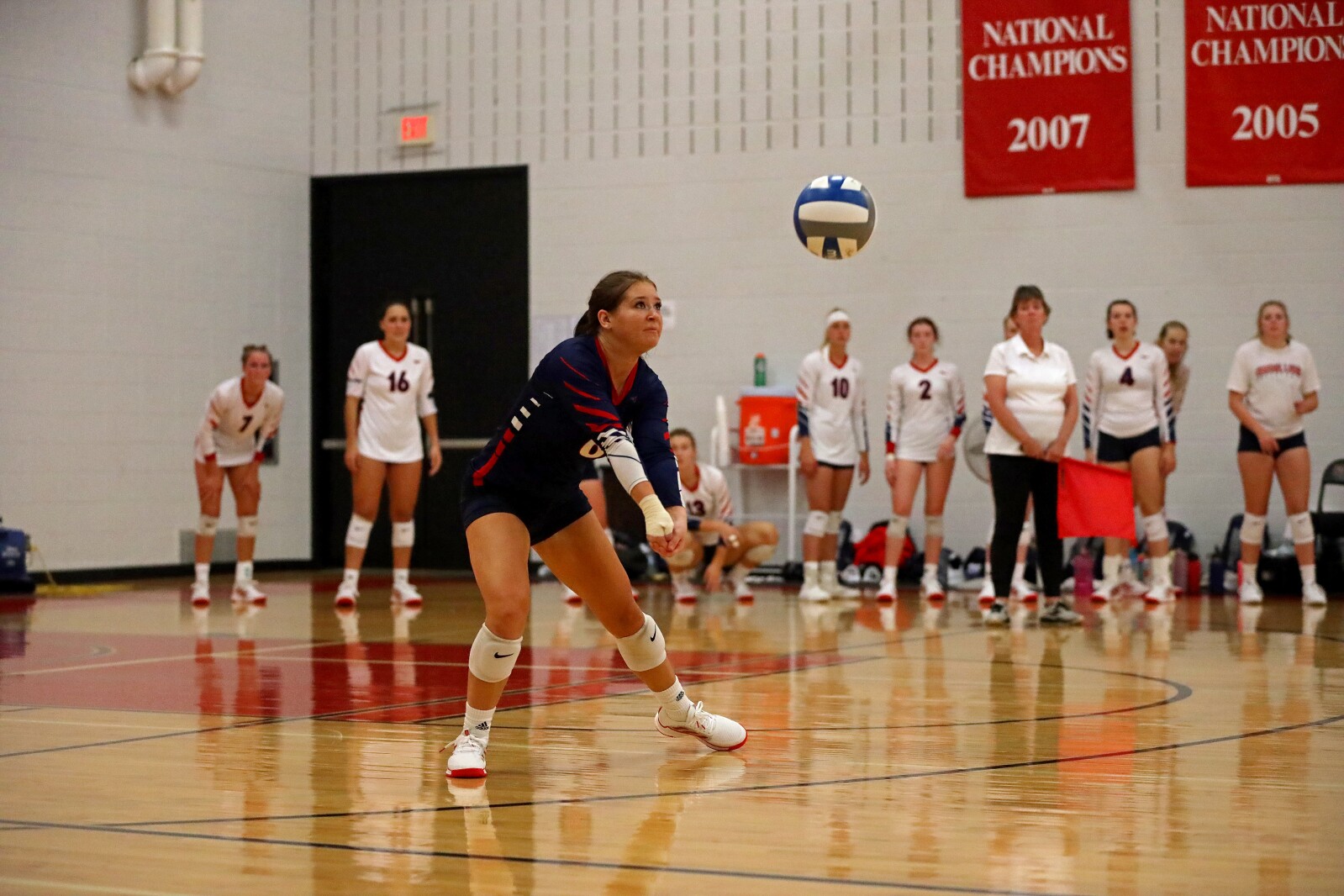 Central Lakes College volleyball against Itasca on Wednesday, Sept. 14, 2022, at Brainerd.