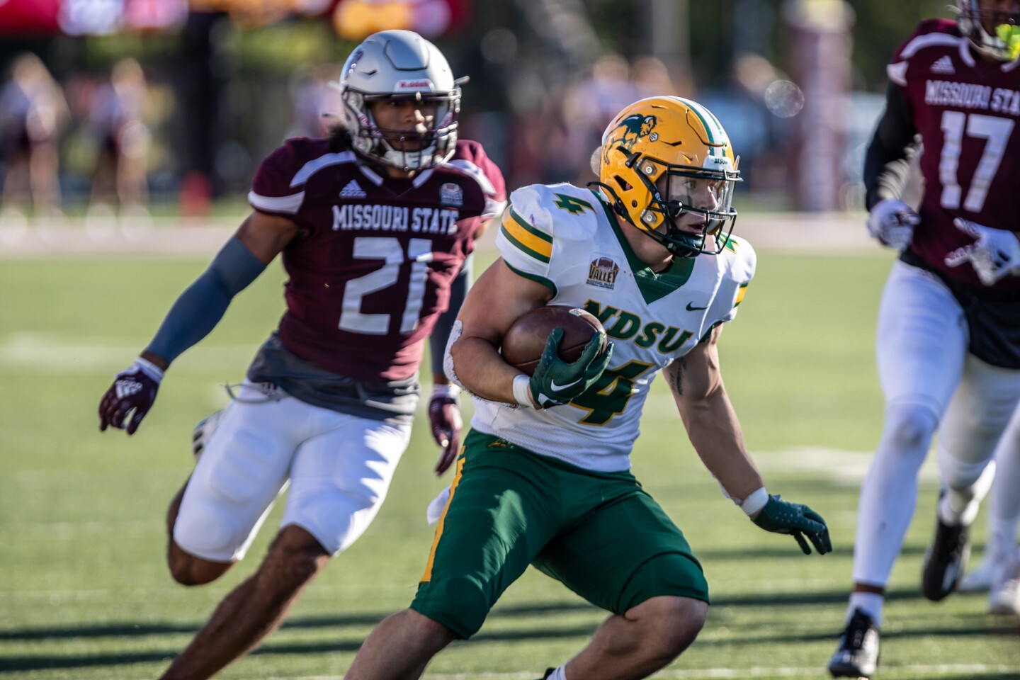 PHOTOS: NDSU WR Zach Mathis thrives in No. 8-ranked Bison victory at ...