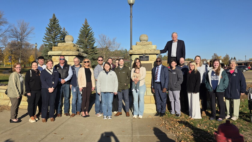 Rocking Wall DSU’s historic ‘Rock Wall’ recognized as new Dickinson landmark - The ...