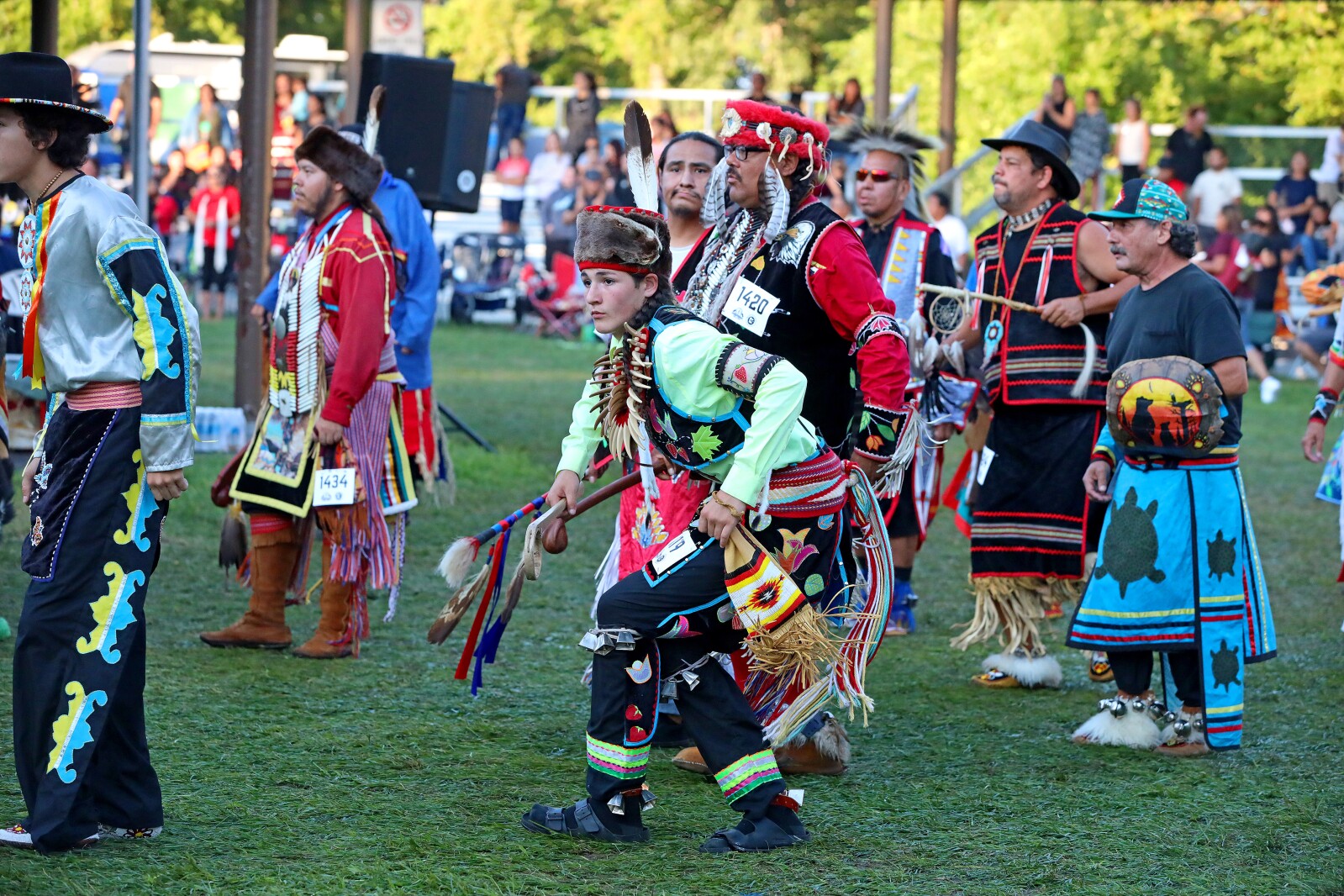 The Mille Lacs Band of Ojibwe hosts their 56th annual Traditional Powwow at Iskigamizigan Powwow Grounds near Onamia.